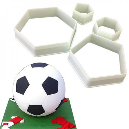 Clearance Sale 4Pcs/set Football Plastic Fondant Cutter Cake Mold Fondant Mold Chocolate Mould DIY Cake Decorating Tools Kitchen Baking Tool
Clearance Sale 4Pcs/set Football Plastic Fondant Cutter Cake Mold Fondant Mold Chocolate Mould DIY Cake Decorating Tools Kitchen Baking Tool
