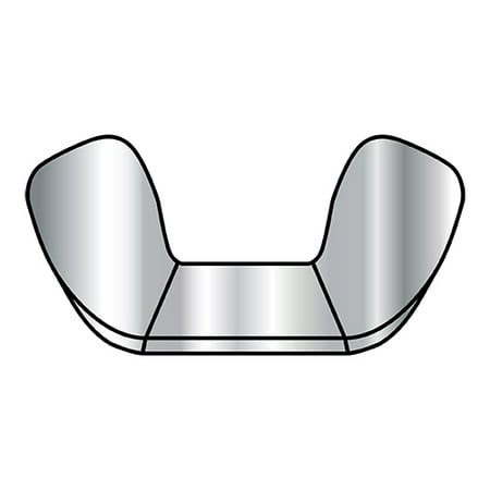 5/16-18 Cold Forged Wing Nut 18 8 Stainless Steel (Pack Qty 200) BC-31NWC188