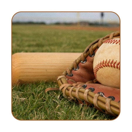 OWNTA Baseball Sport Ball Pattern Premium 6-Piece Square Coaster Set in Microfiber Leather - Non-Slip & Absorbent Cup Mats
OWNTA Baseball Sport Ball Pattern Premium 6-Piece Square Coaster Set in Microfiber Leather - Non-Slip & Absorbent Cup Mats