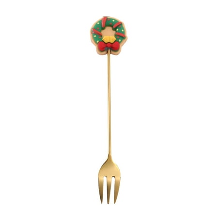 wendunide kitchen gadgets Christmas Wreath Stainless Steel Tableware Fork Service Type Tableware Eating Utensils Spoon Gold Senior Fashion A
wendunide kitchen gadgets Christmas Wreath Stainless Steel Tableware Fork Service Type Tableware Eating Utensils Spoon Gold Senior Fashion A