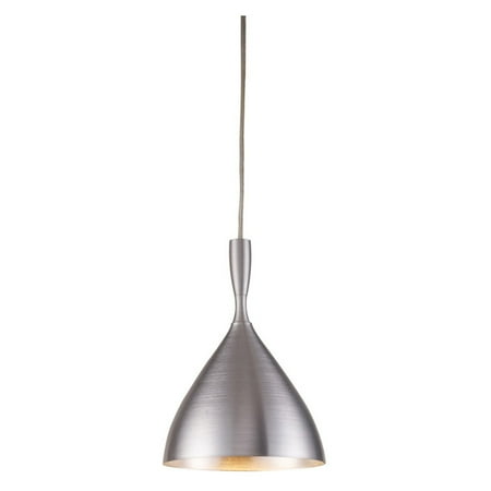 Elk Lighting Spun Aluminum 17042/1ALM-LED Pendant Light