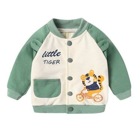 LBECLEY Boys Outerwear Jackets Coats Children Kids Toddler Baby Boys Girls Cartoon Animals Long Sleeve Print Letter Baseball Coats Outer Outwear Outfits Clothes Boy Suit Coat Green 100
LBECLEY Boys Outerwear Jackets Coats Children Kids Toddler Baby Boys Girls Cartoon Animals Long Sleeve Print Letter Baseball Coats Outer Outwear Outfits Clothes Boy Suit Coat Green 100