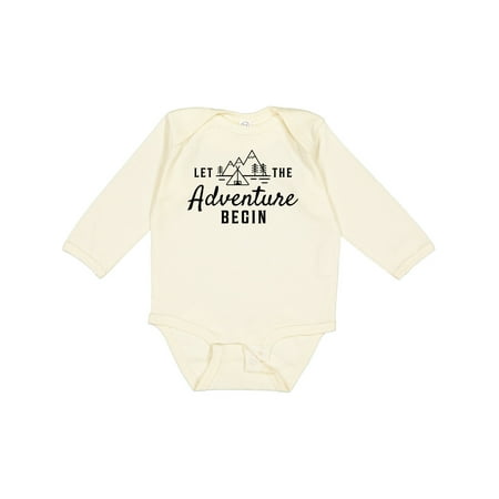 Inktastic Let the Adventure Begin with Camping Tent and Mountains Gift Baby Boy or Baby Girl Long Sleeve Bodysuit
Inktastic Let the Adventure Begin with Camping Tent and Mountains Gift Baby Boy or Baby Girl Long Sleeve Bodysuit