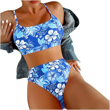 Women s Tropical Plants 3D Print Sports Tankini Section High Waist Bikini Split Swimsuit
Women s Tropical Plants 3D Print Sports Tankini Section High Waist Bikini Split Swimsuit