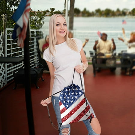 Organizing Closets Ideas Flag Bag Independence Day Bundle Pocket Fashion Digital Print Drawstring Outdoor Storage
Organizing Closets Ideas Flag Bag Independence Day Bundle Pocket Fashion Digital Print Drawstring Outdoor Storage