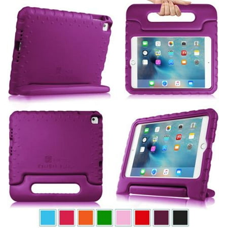 Fintie iPad mini 4 2015 Release Case - Kiddie Series Light Weight Shock Proof Convertible Handle Stand Cover, Purple