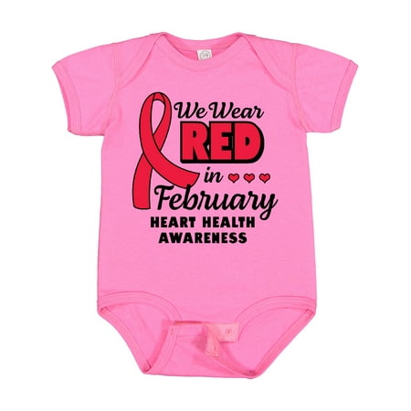 Inktastic Heart Health Awareness We Wear Red in February Boys or Girls Baby Bodysuit
Inktastic Heart Health Awareness We Wear Red in February Boys or Girls Baby Bodysuit