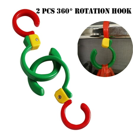 Kitchen Gadgets NEW 2Pc 360° Rotation Hook Clothes Hanger Hook Multi-fonction Hook Home Supplie
Kitchen Gadgets NEW 2Pc 360° Rotation Hook Clothes Hanger Hook Multi-fonction Hook Home Supplie
