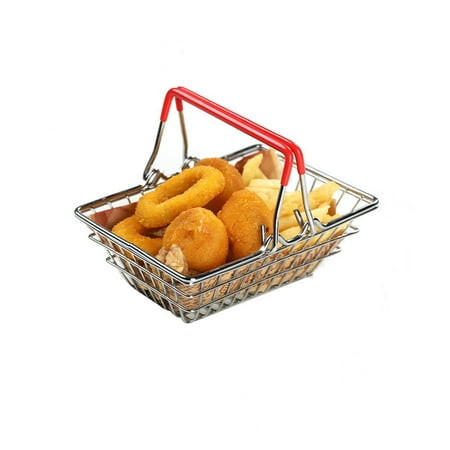 TANGNADE Mini Shopping Cart Shopping Basket French Fries Chicken Nuggets Basket
TANGNADE Mini Shopping Cart Shopping Basket French Fries Chicken Nuggets Basket