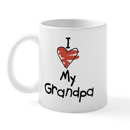 CafePress - I Love My Grandpa Mug - 11 oz Ceramic Mug - Novelty Coffee Tea Cup
CafePress - I Love My Grandpa Mug - 11 oz Ceramic Mug - Novelty Coffee Tea Cup