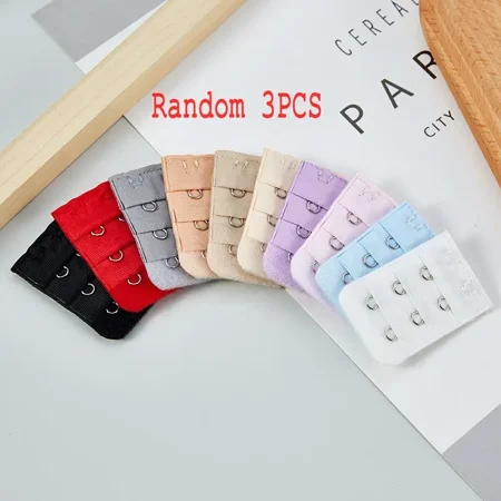 3Pcs 3 Rows 2 Hooks Bra Extenders Clasp Strap Women Bra Strap Extender Accessories
3Pcs 3 Rows 2 Hooks Bra Extenders Clasp Strap Women Bra Strap Extender Accessories