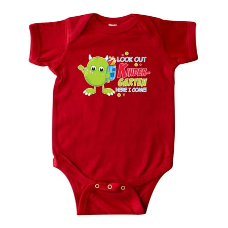 Inktastic Look out Kindergarten Here I Come with Cute Green Monster Gift Baby Boy or Baby Girl Bodysuit
Inktastic Look out Kindergarten Here I Come with Cute Green Monster Gift Baby Boy or Baby Girl Bodysuit