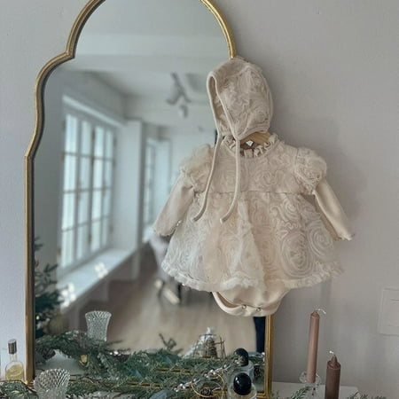 DanceeMangoo Spring New Baby Girl Bodysuit Cute Lace Flower Infant Princess Long Sleeve Jumpsuit + Hat Baby Girl Clothes 0-24M
DanceeMangoo Spring New Baby Girl Bodysuit Cute Lace Flower Infant Princess Long Sleeve Jumpsuit + Hat Baby Girl Clothes 0-24M