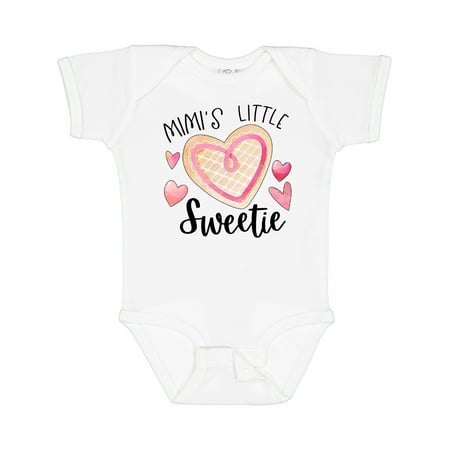 Inktastic Mimi s Little Sweetie with Heart Cookie Gift Baby Boy or Baby Girl Bodysuit
Inktastic Mimi s Little Sweetie with Heart Cookie Gift Baby Boy or Baby Girl Bodysuit