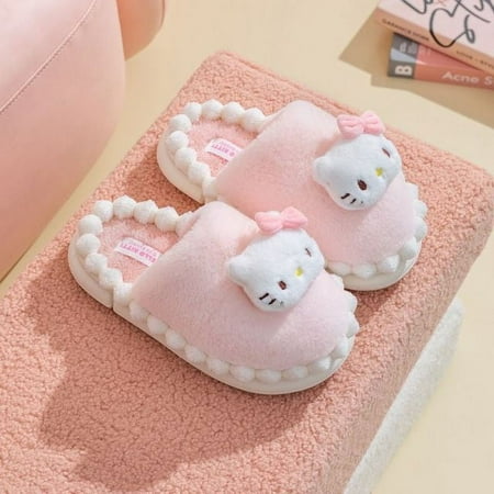 Sanrio Hello kitty My melody Cinnamoroll Kuromi parent-child winter warm creative cartoon thick-soled anti-slip cotton slippers
Sanrio Hello kitty My melody Cinnamoroll Kuromi parent-child winter warm creative cartoon thick-soled anti-slip cotton slippers