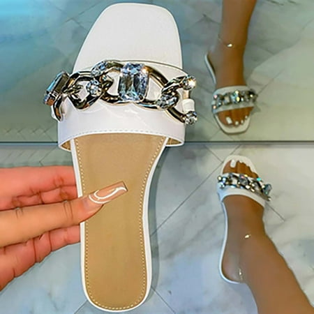Fjofpr Slippers for Women Summer New Style Ladies Slippers European And American Flat Sandals Hot
Fjofpr Slippers for Women Summer New Style Ladies Slippers European And American Flat Sandals Hot