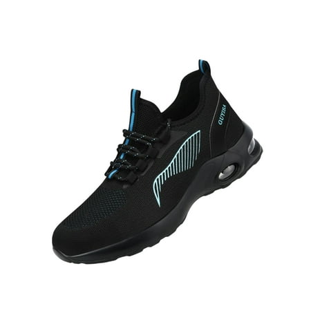 Fangasis Unisex Safety Shoe Air Cushion Work Sneaker Breathable Sneakers Women Men Working Boot Workplace Lightweight Steel Toe Shoes Classic Black 7
Fangasis Unisex Safety Shoe Air Cushion Work Sneaker Breathable Sneakers Women Men Working Boot Workplace Lightweight Steel Toe Shoes Classic Black 7