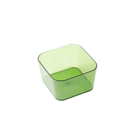 Clear Plastic Storage Bins Space Saving Clothes Organizer for Scarves Socks Bras