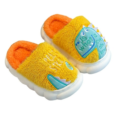 WOEOEE Children Cotton Slippers Warm Toddler Boys Girls Winter Slippers Comfy House Shoes
WOEOEE Children Cotton Slippers Warm Toddler Boys Girls Winter Slippers Comfy House Shoes