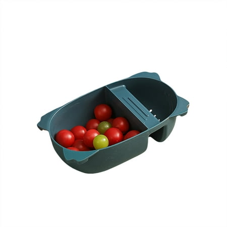 Gueuusu Kitchen Sink Garbage Saddle Drain Basket Organizer