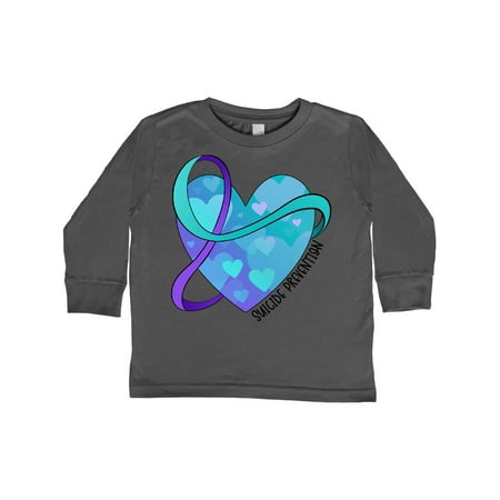 Inktastic Suicide Prevention Awareness Purple and Teal Heart Ribbon Gift Toddler Boy or Toddler Girl Long Sleeve T-Shirt
Inktastic Suicide Prevention Awareness Purple and Teal Heart Ribbon Gift Toddler Boy or Toddler Girl Long Sleeve T-Shirt
