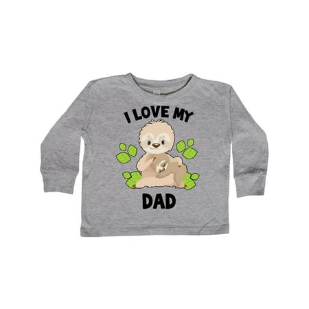 Inktastic Cute Sloth I Love My Dad with Green Leaves Gift Toddler Boy or Toddler Girl Long Sleeve T-Shirt
Inktastic Cute Sloth I Love My Dad with Green Leaves Gift Toddler Boy or Toddler Girl Long Sleeve T-Shirt