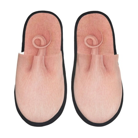 Tideii Pig S Tail for Home Indoor Cotton Slippers Autumn and Winter EVA Plush Slippers Household Supplies Unisex-Large
Tideii Pig S Tail for Home Indoor Cotton Slippers Autumn and Winter EVA Plush Slippers Household Supplies Unisex-Large