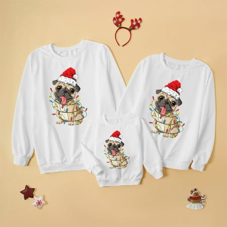 Dadaria Matching Family Christmas Pajamas Parent-child Attire Christmas Printed Long Sleeve O-Neck Shirts Tops Pullover Family Matching Kid Sweatshirts Black Gray White Kids 8 Years
Dadaria Matching Family Christmas Pajamas Parent-child Attire Christmas Printed Long Sleeve O-Neck Shirts Tops Pullover Family Matching Kid Sweatshirts Black Gray White Kids 8 Years