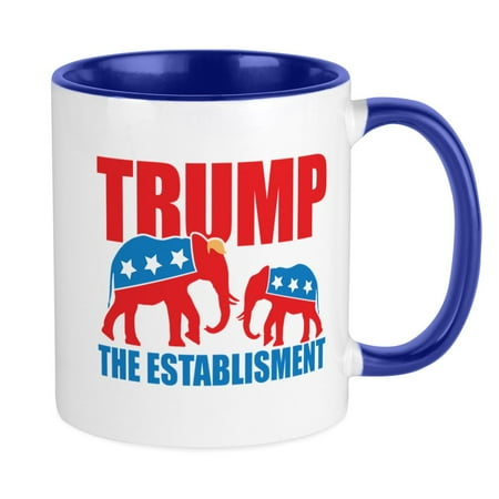 CafePress - Trump The Establishment Mug - Ceramic Coffee Tea Novelty Mug Cup 11 oz
CafePress - Trump The Establishment Mug - Ceramic Coffee Tea Novelty Mug Cup 11 oz