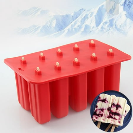 Kaesi 10 Grids Ice Mold Low Temperature Resistant Sturdy Silicone Ice Cream Maker Mold for Kitchen Cafe Bar
Kaesi 10 Grids Ice Mold Low Temperature Resistant Sturdy Silicone Ice Cream Maker Mold for Kitchen Cafe Bar