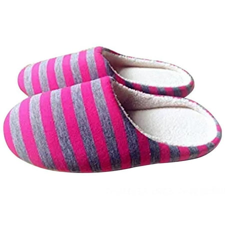 Ladies Comfort Slippers Women Warm Bedroom Winter Home Cotton Slipper Indoor Anti-Slip House Shoes for Women Men Mute Plush Silent Striped Slippers 38-39 (Red)
Ladies Comfort Slippers Women Warm Bedroom Winter Home Cotton Slipper Indoor Anti-Slip House Shoes for Women Men Mute Plush Silent Striped Slippers 38-39 (Red)