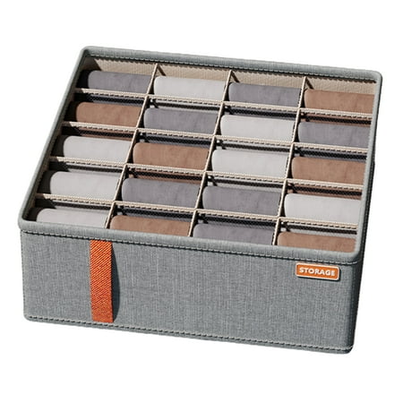 HEVIRGO Underwear Organizer Large Capacity Recoverable Washable Multifunctional 6/7/20 Grids Storage Oxford Cloth Stackable Socks Bra Underpants Compartment Box Household Supplies
HEVIRGO Underwear Organizer Large Capacity Recoverable Washable Multifunctional 6/7/20 Grids Storage Oxford Cloth Stackable Socks Bra Underpants Compartment Box Household Supplies