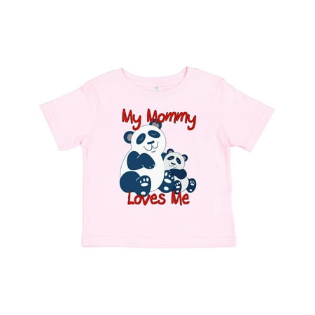 Inktastic My Mommy Loves Me Panda Gift Toddler Boy or Toddler Girl T-Shirt 
Inktastic My Mommy Loves Me Panda Gift Toddler Boy or Toddler Girl T-Shirt