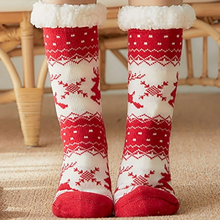RPVATI Womens Winter Fluffy Warm Thick Slipper Socks Sleeping Soft Christmas Fuzzy Socks Christmas Gifts
RPVATI Womens Winter Fluffy Warm Thick Slipper Socks Sleeping Soft Christmas Fuzzy Socks Christmas Gifts