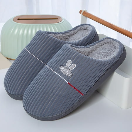 MRULIC slippers for men Men Winter Home Cotton Slides Slippers Casual Home Shoes mens slippers Grey + US:10
MRULIC slippers for men Men Winter Home Cotton Slides Slippers Casual Home Shoes mens slippers Grey + US:10