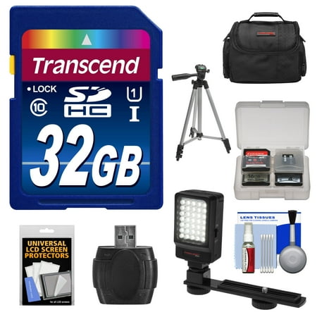 Essentials Bundle for JVC Everio GZ-R10, GZ-R30, GZ-R70, GZ-R320, GZ-R450 Quad Proof Video Camera Camcorder with LED Light + Case + Tripod + Accessory Kit