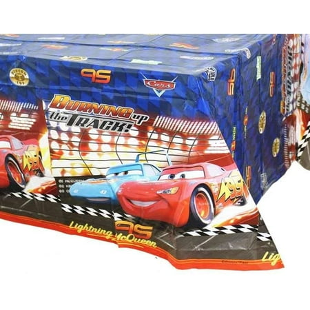 1PCS Lightning McQueen Table Cover Cloth for Light
