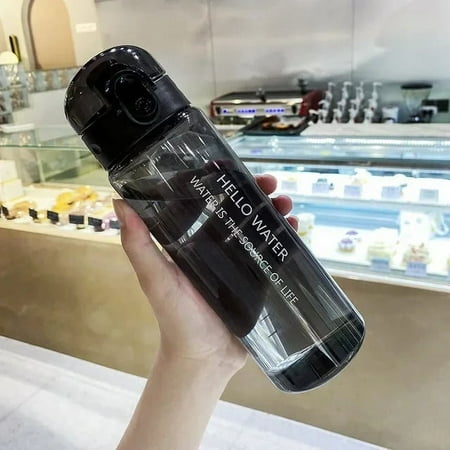 780ml Transparent Plastic Water Bottle: Portable Sport Tea Coffee Cup for Kids School and Kitchen
780ml Transparent Plastic Water Bottle: Portable Sport Tea Coffee Cup for Kids School and Kitchen