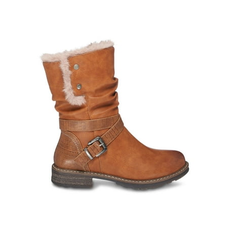 G.C. SHOES Womens Brown Sherpa Slip Resistant Buckle Accent Round Toe Snow Boots 9.5
G.C. SHOES Womens Brown Sherpa Slip Resistant Buckle Accent Round Toe Snow Boots 9.5