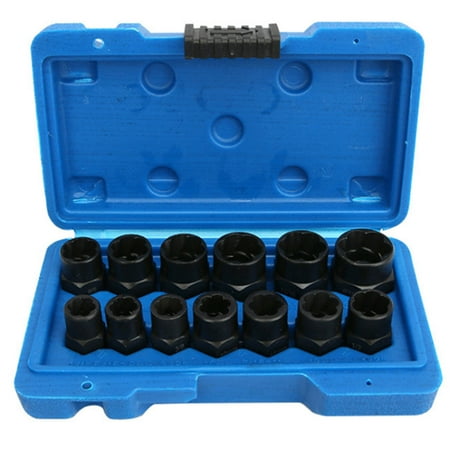 Andoer 13Pcs Nut Bolt Extractor Socket Set Damaged Rusted Bolt Removal Tools
Andoer 13Pcs Nut Bolt Extractor Socket Set Damaged Rusted Bolt Removal Tools
