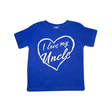 Inktastic I Love My Uncle in White Chalk Heart Gift Toddler Boy or Toddler Girl T-Shirt
Inktastic I Love My Uncle in White Chalk Heart Gift Toddler Boy or Toddler Girl T-Shirt