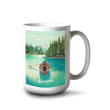15 fl oz Ceramic Mug Colorado Quiet Explorer Boating Mountain Dishwasher & Microwave Safe
15 fl oz Ceramic Mug Colorado Quiet Explorer Boating Mountain Dishwasher & Microwave Safe