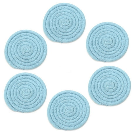 6 Pack Absorbent Drink Coasters Handmade Braided Drink Coasters Super Absorbent Heat-Resistant Coasters for Drinks Great Housewarming Gift
6 Pack Absorbent Drink Coasters Handmade Braided Drink Coasters Super Absorbent Heat-Resistant Coasters for Drinks Great Housewarming Gift