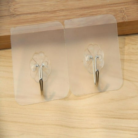 2Pcs Wall Transparent Hook Clear Resusable Seamless No Scratch Waterproof Multi-Purpose Hooks for Bathroom Kitchen
2Pcs Wall Transparent Hook Clear Resusable Seamless No Scratch Waterproof Multi-Purpose Hooks for Bathroom Kitchen