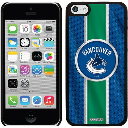 Vancouver Canucks Jersey Stripe Design on iPhone 5c Thinshield Snap-On Case by Coveroo