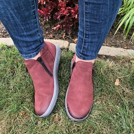 Archer Women Casual Warm Anti-skid Round Toe Side Zipper Wedge Walking Shoes Sneakers
Archer Women Casual Warm Anti-skid Round Toe Side Zipper Wedge Walking Shoes Sneakers