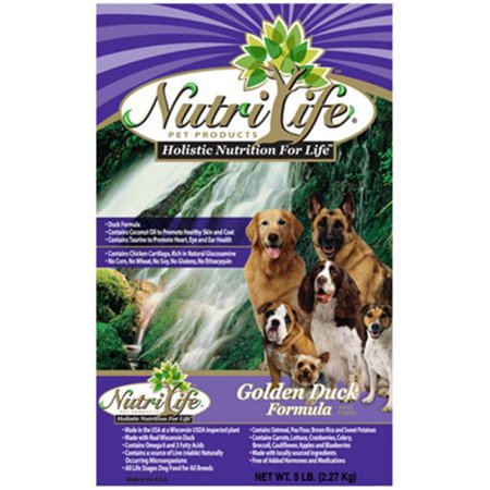 UPC 890044001107 product image for Nutri Life 00110 Nutri Life Duck Dog Food, 5 lbs. | upcitemdb.com