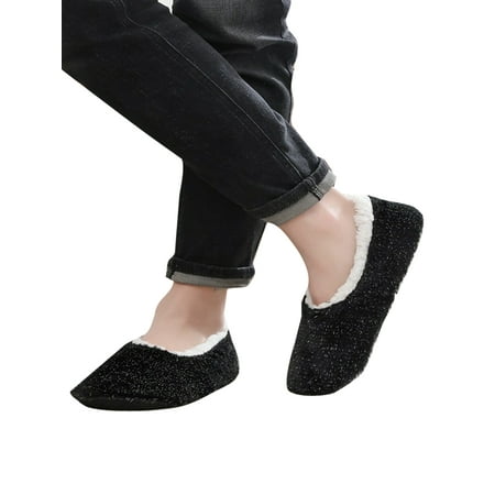 Eloshman Men Casual Slip On Slipper Socks Bedroom Comfort Closed Toe Home Shoes Breathable Cozy Black 7.5
Eloshman Men Casual Slip On Slipper Socks Bedroom Comfort Closed Toe Home Shoes Breathable Cozy Black 7.5
