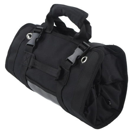 2023 Tool Roll Up Bag Oxford Cloth Portable Multi Purpose Tool Storage Pouch Hanging Carrier Roll for Electrician Plumber Carpenter Black
2023 Tool Roll Up Bag Oxford Cloth Portable Multi Purpose Tool Storage Pouch Hanging Carrier Roll for Electrician Plumber Carpenter Black