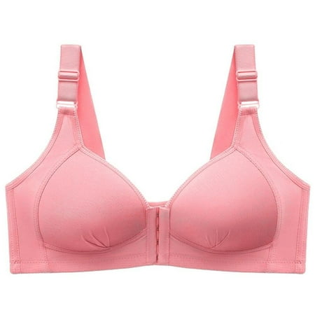 Spdoo Front Button Closure Bra For Women Wirefree Soft Bralette Seamless Underwear Padded Wireless Bras Adjustable Shoulder Straps Dark Pink 44C
Spdoo Front Button Closure Bra For Women Wirefree Soft Bralette Seamless Underwear Padded Wireless Bras Adjustable Shoulder Straps Dark Pink 44C
